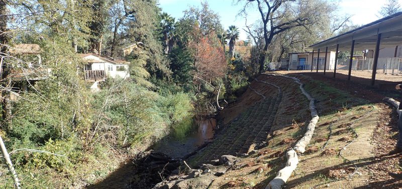 Photo for Designed and Delivered: Calistoga Elementary Biotechnical Streambank Stabilization
