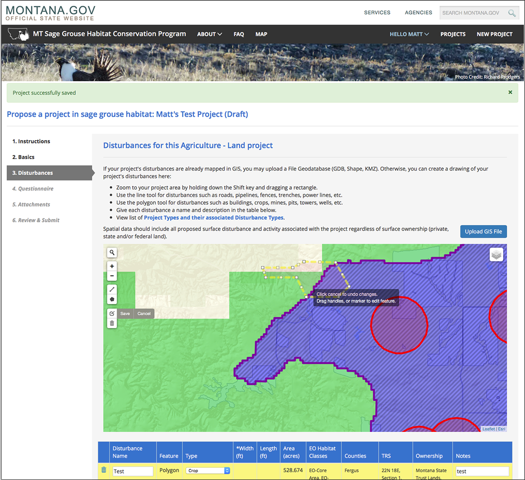 Integrated geospatial mapping with interactive user portal