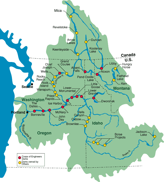 Columbia River Basin Dams > Northwestern Division > Northwestern Division  Fact Sheet